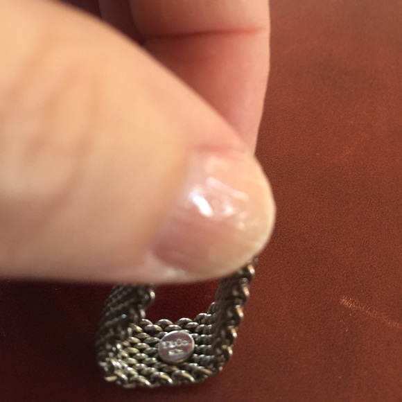 💥SOLD💥👒🌷Tiffany mesh ring🌷👒 - Picture 8 of 8